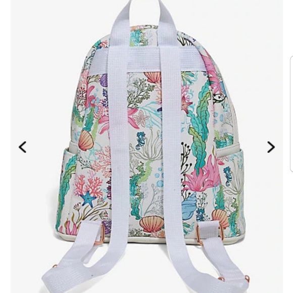 Loungefly Little Mermaid Under The Sea Backpack - Picture 3 of 7